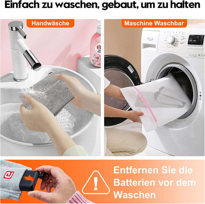 Svpro Beheizte Socken Herren Damen Wiederaufladbare mit Akku Elektrische Beheizbare Socken Winter Wa