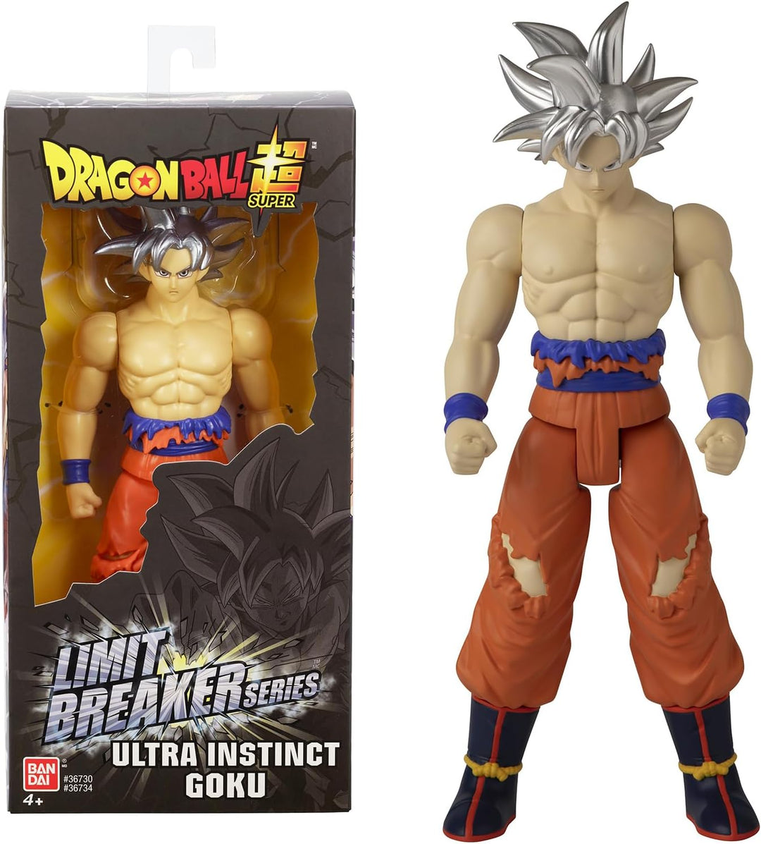 BANDAI - Dragon Ball Super - Goku Ultra Instinkt - Limit Breaker Figur 30 cm - Offizielle Dragon Bal