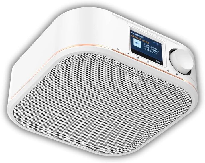 Hama Digitalradio für FM/DAB/DAB+ Empfang, DR350, unterbaufähig (Unterbau-Küchenradio, Farbdisplay,