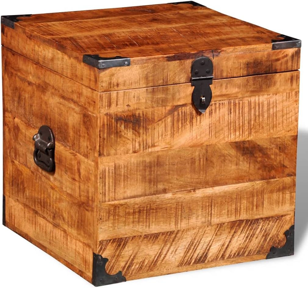 Aufbewahrungstruhe Schatzkiste Schatztruhe Truhe mit Deckel Schatzkiste Holz Holztruhe mit Deckel Tr