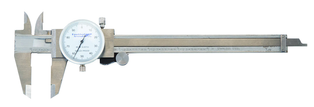 Frankford Arsenal 516-503 Messschieber mit Zifferblatt, Mehrfarbig, Einheitsgrösse