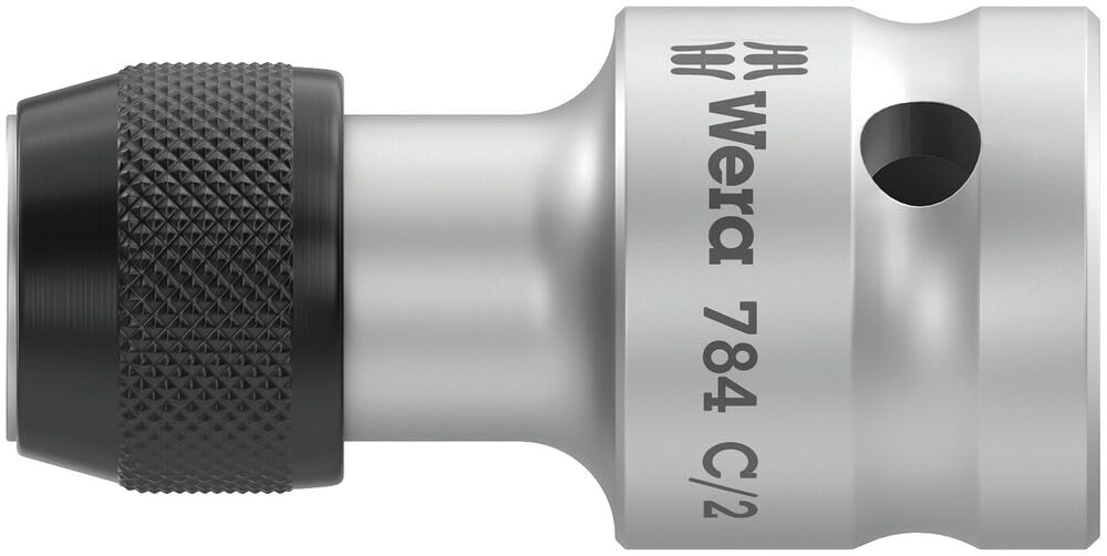 Wera 784 C 1/2"-Verbindungsteile mit Wera-Schnellwechselfutter, 5/16 Zoll x 50 mm, Wera 05042768001