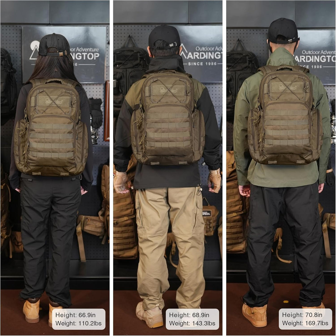 Mardingtop 28L/40L Militär Rucksack Wanderrucksäcke Trekkingrucksack Tactical Molle Rucksack für Cam