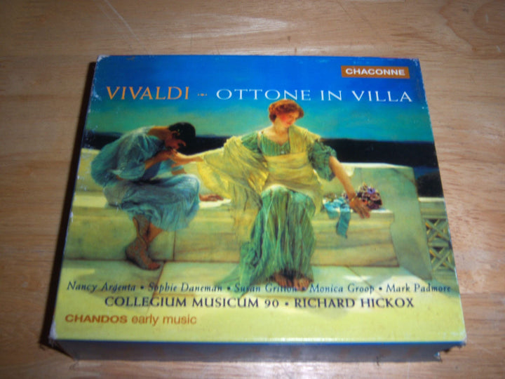 Vivaldi: Ottone in Villa (Gesamtaufnahme), Audio-CD