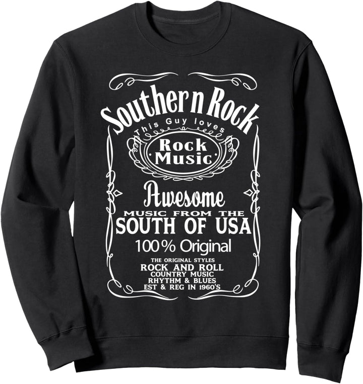 Southern Rock Music USA Vereinigte Staaten Band Streetwear Sweatshirt