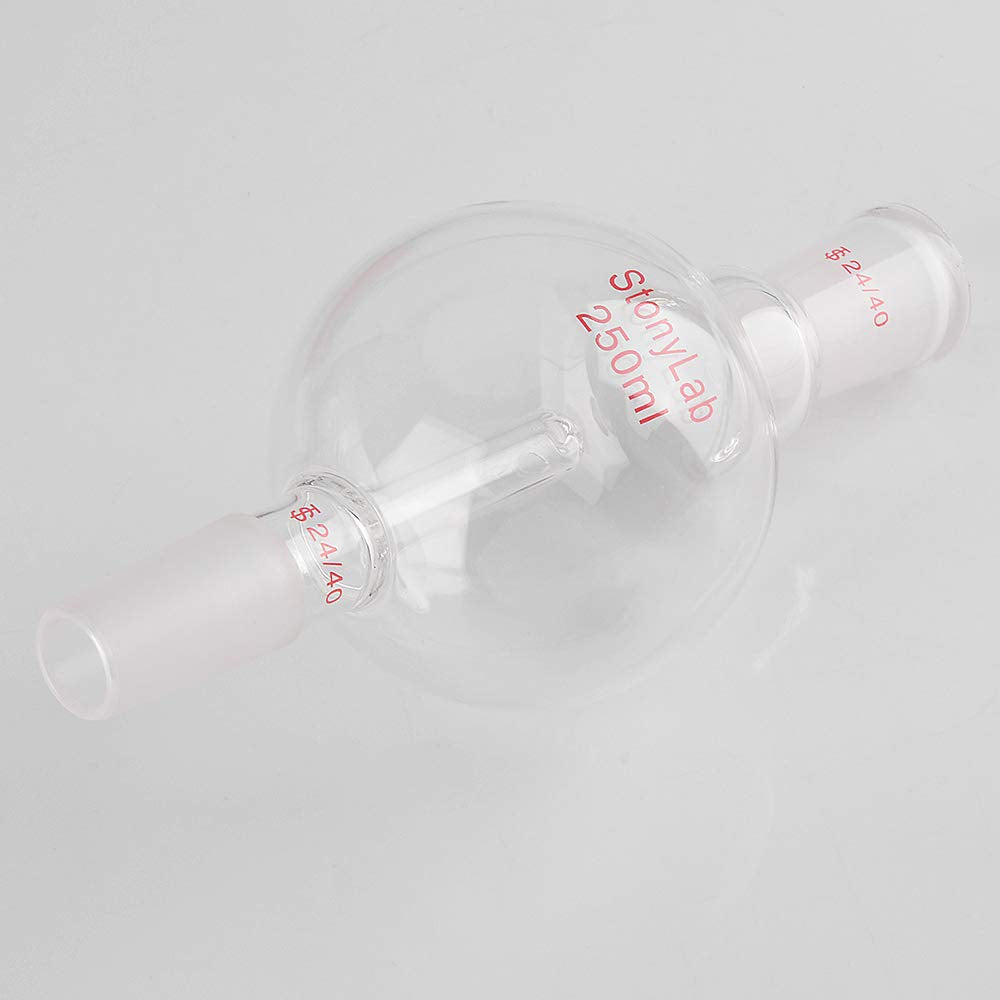 stonylab Rotationsverdampfer Bump Trap 24/40 äusseres oberes Gelenk, 24/40 Standard Konus inneres un