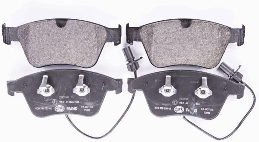 HELLA PAGID 8DB 355 020-441 Bremsbelagsatz - T2082 - Bremssystem: Teves - mit integriertem Verschlei