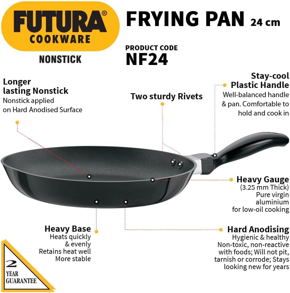 Hawkins Futura Non-Stick Frying Pan, 26cm