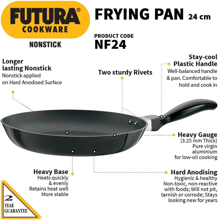 Hawkins Futura Non-Stick Frying Pan, 26cm