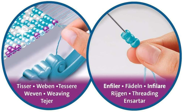 Ravensburger 18075 Magischer Perlenzauber Frozen Traumhafte Armbänder aus schillernden Perlen bastel