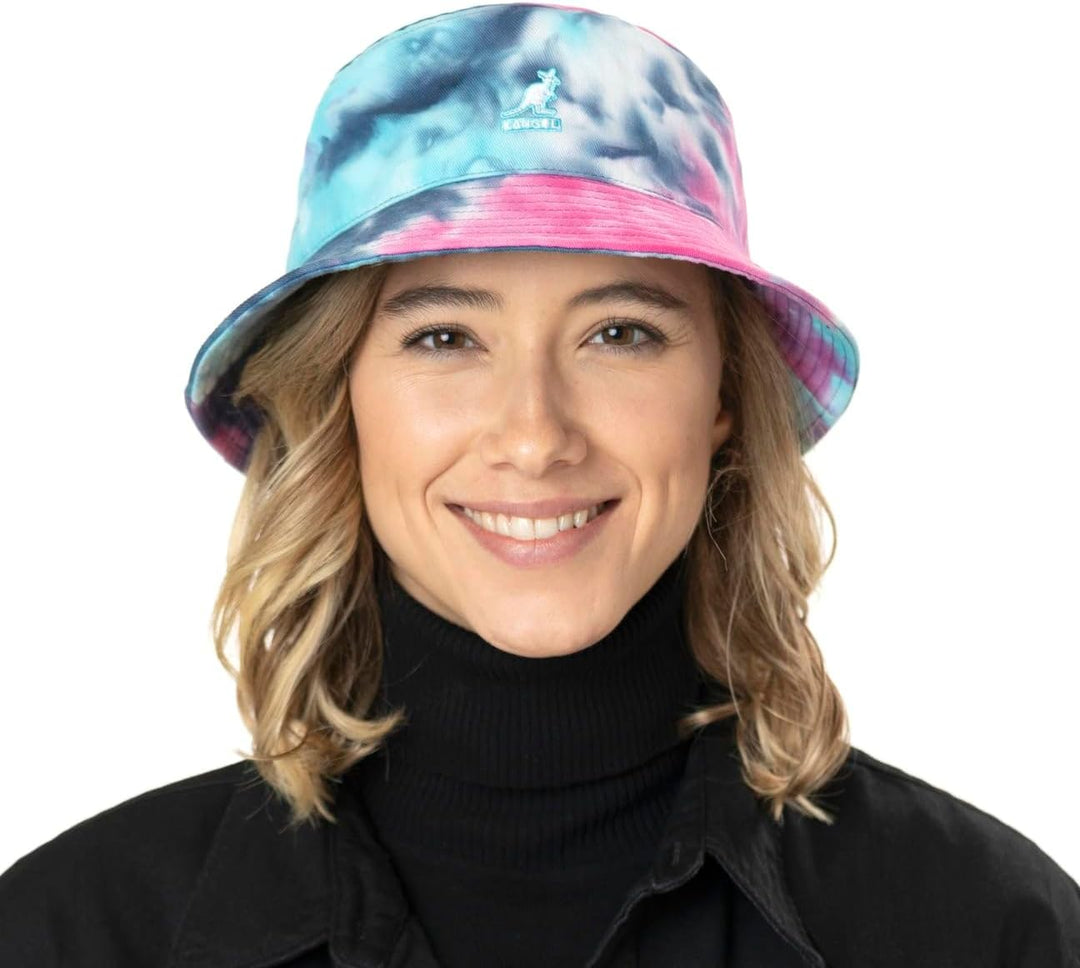 Kangol Tie Dye Bucket smoke grey (L)