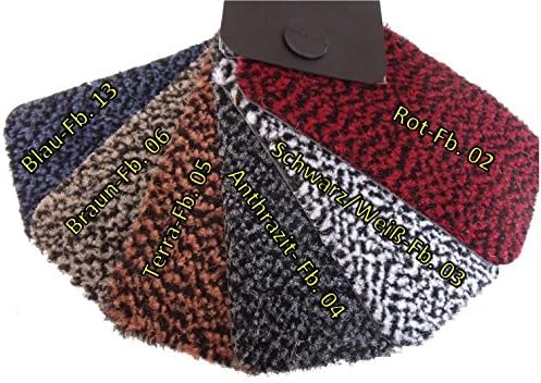 Magic Mats SFO-3120-06 Fussmatte 1-teilig Schmutzfangmatte in 6 Farben (Braun) FD250-mMG, Braun