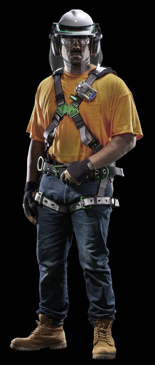 MSA 454733 V-Gard Vollkrempe Hard Hat mit Staz-on Pinlock Aufhängung | Polyethylen-Schale, überlegen