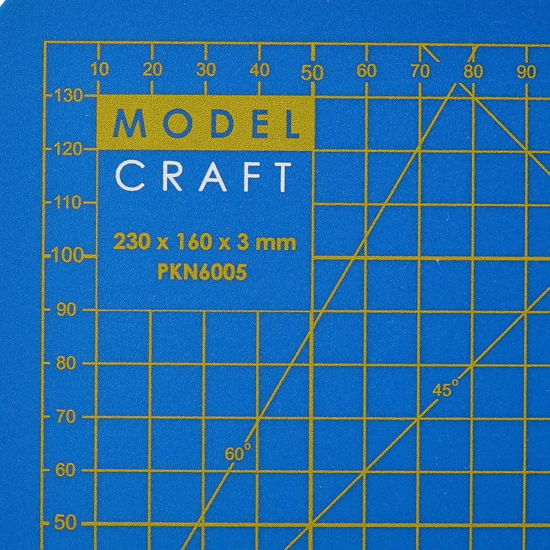 Model Craft A5 Braunelle Schneidematte, blau