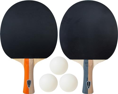 Sunflex Erwachsene Tischtennis-Set Pong Pong, Mehrfarbig, M, 20117