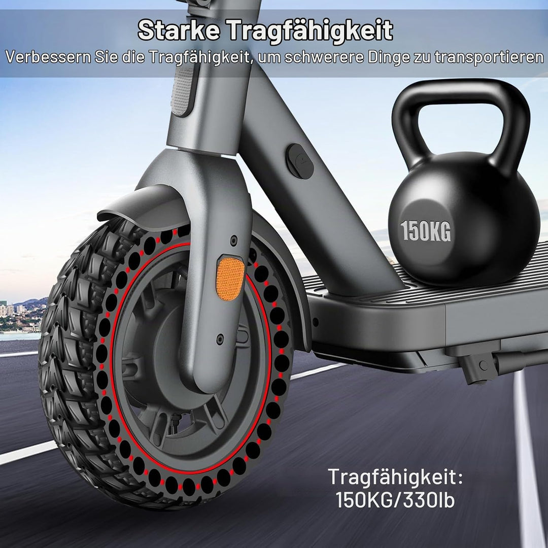 BANGTING 2PCS 50/75-6.1 E Scooter Solid Reifen, 8.5x2 zoll Vollgummireifen, 8 1/2 x2 Ersatzreifen fü