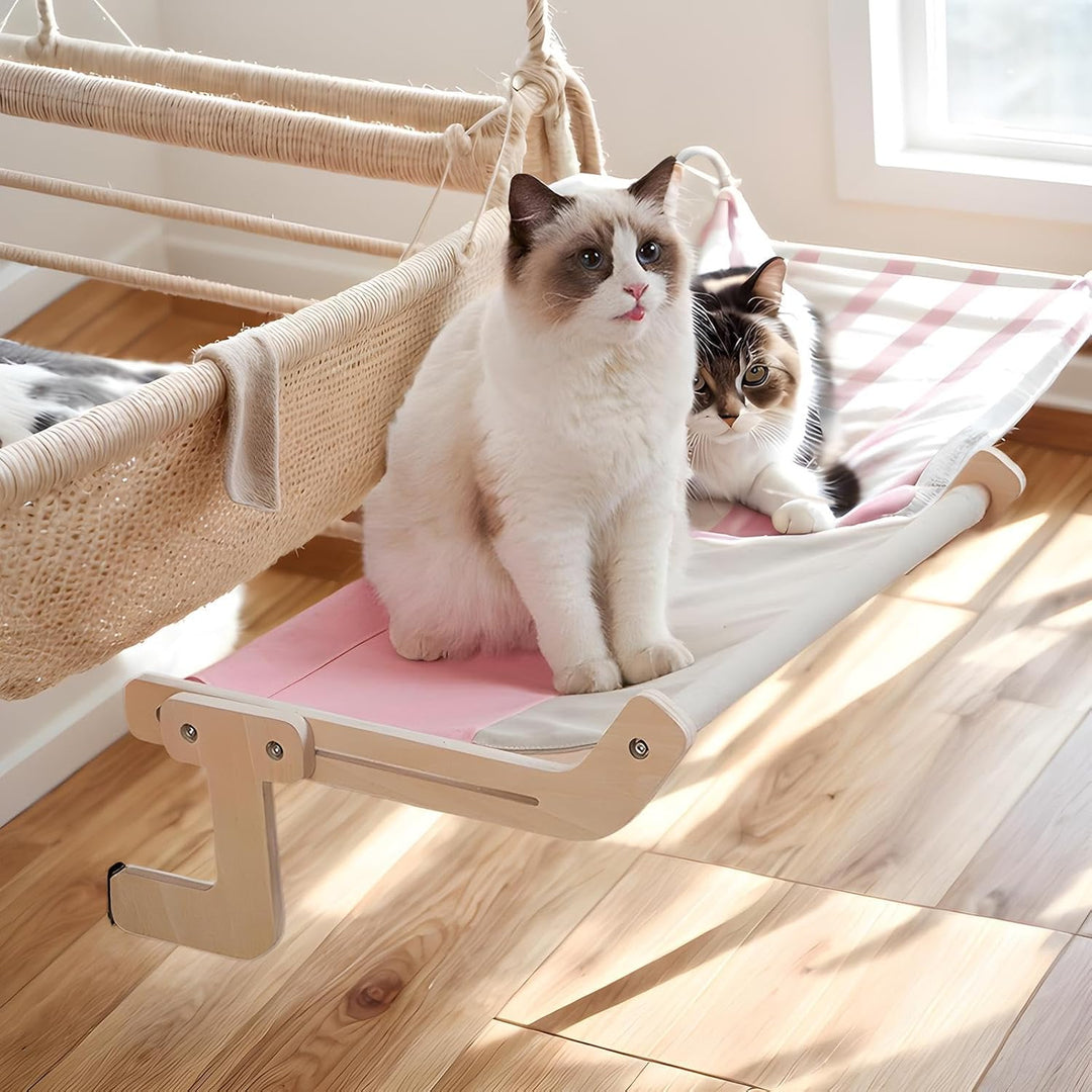 Heizkörper für Katzen – verstellbare Hängematte für Katzen | Sitz VICIN0 am Fenster mit Hängematte f