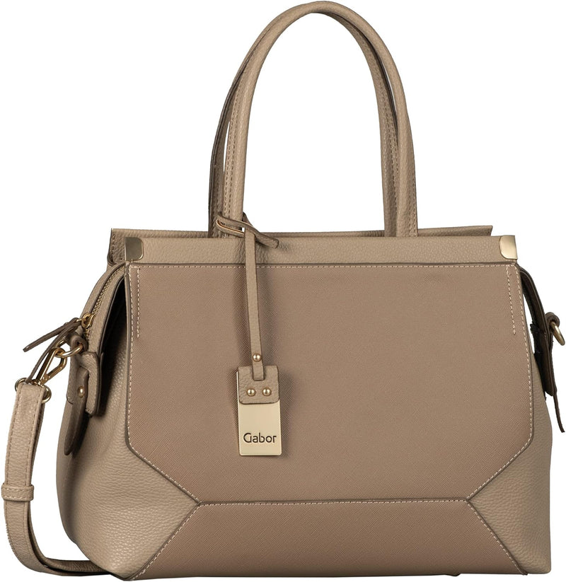 Gabor Damen Geli Shopper 35 x 13,5 x 24 (LxBxH) Beige, 35 x 13,5 x 24 (LxBxH) Beige