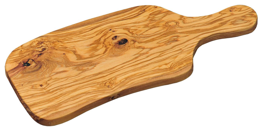 Kesper Schneidebrett 39x16,5x1,6cm aus Olivenholz, Holz, Braun, 39 x 16.5 x 1.6 cm