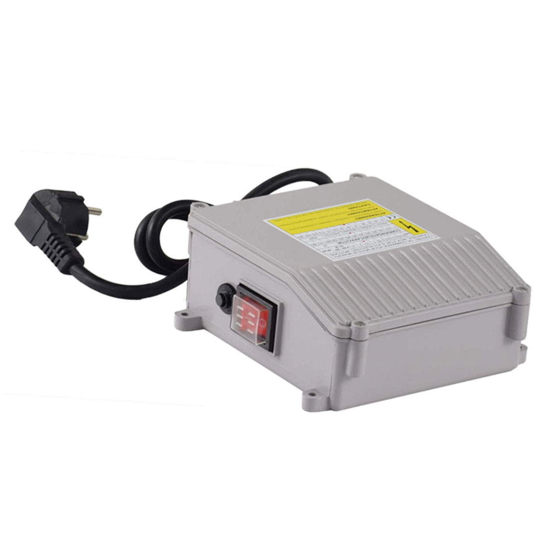 Agora-Tec® Motorschutz schalter box grau 25µF 6A für Tiefbrunnenpumpe