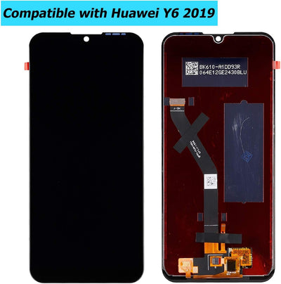 Vvsialeek LCD Display Für Huawei Y6 2019 MRD-LX1F, MRD-LX1, MRD-LX3 Y6 Prime 2019 MRD-LX2 Schwarz LC