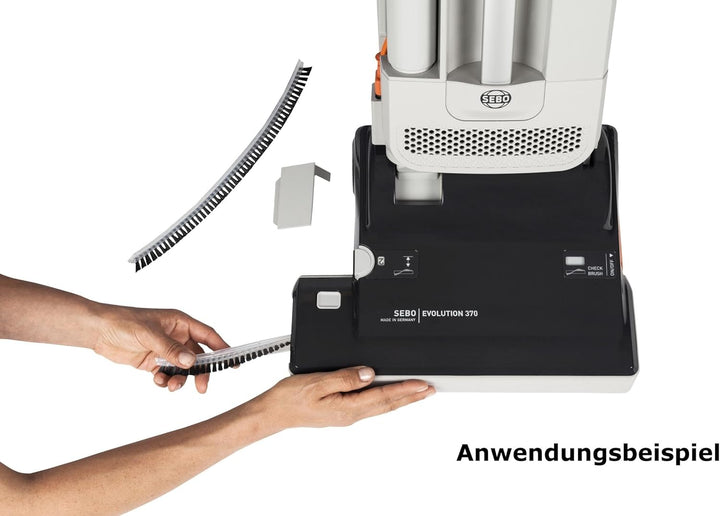 SEBO EVOLUTION 370 Profi-Bürstsauger 890 Watt mit einer Arbeitsbreite von 36 cm