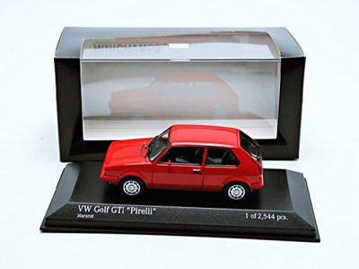 Minichamps – 400055170 – Fahrzeug Miniatur – Modell Massstab – Volkswagen Golf GTI Pirelli – 1977 – 