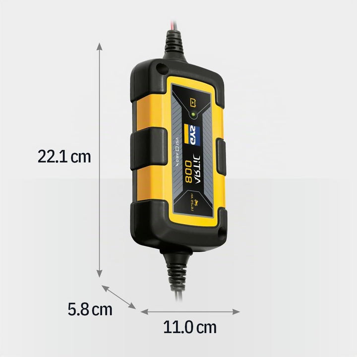 GYS Ladegerät Batterieladegeräte Kfz automatisches Ladegerät speziell für 12V-Batterien von Motorräd