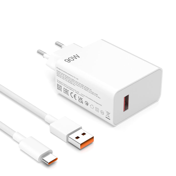 90W USB C Ladegerät Ladekabel für Xiaomi 17 Ultra 15TPro 15 14 15Ultra 15Pro 15S Pro 14 13 Ultra, 90