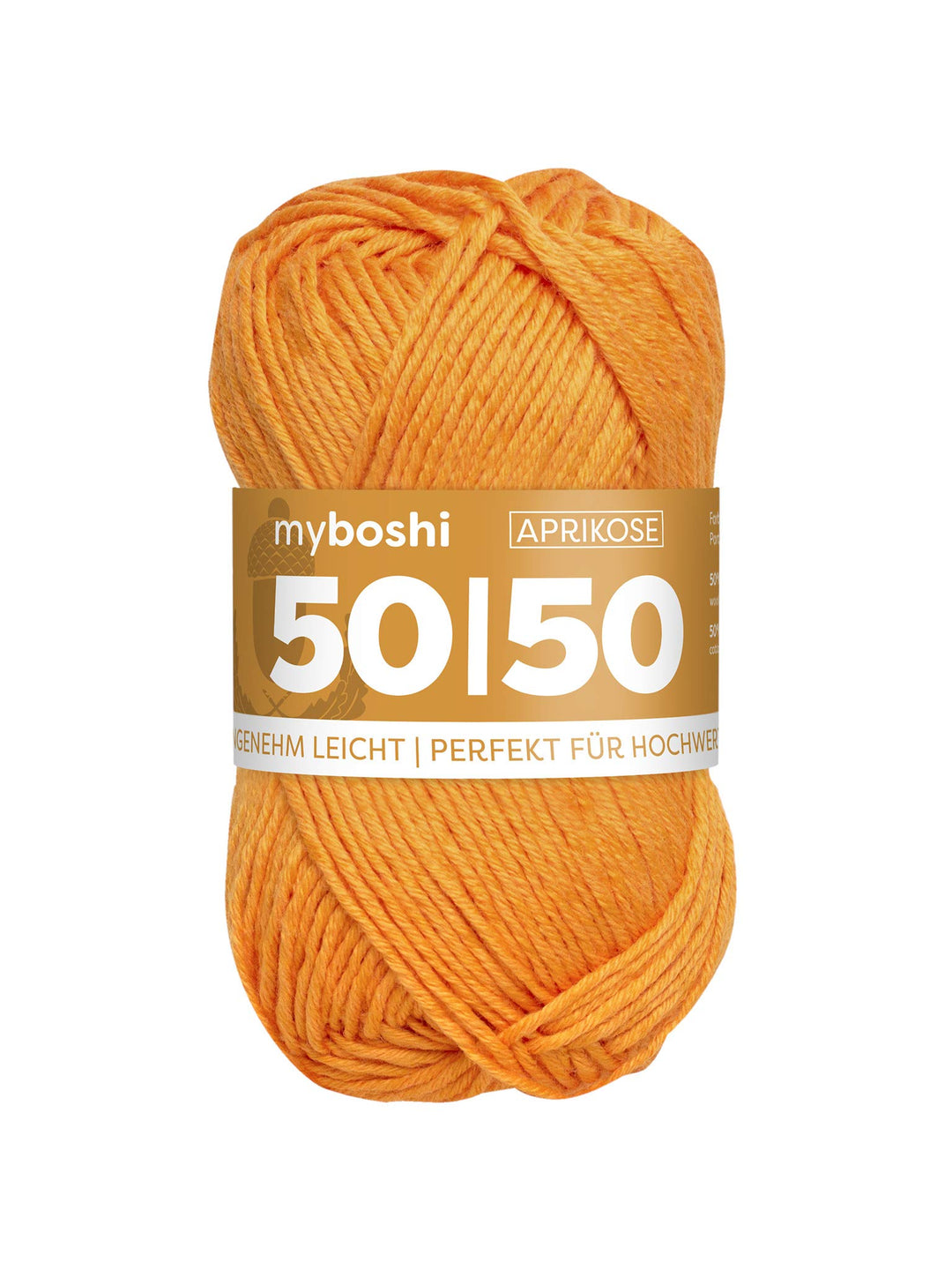 myboshi 50/50-Ganzjahres-Wolle aus Baum- und Merinowolle, für Oberbekleidung geeignet, Mulesing-frei
