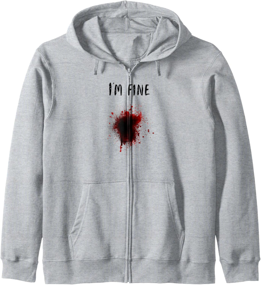 Funny Costume Halloween I'm Fine Kapuzenjacke