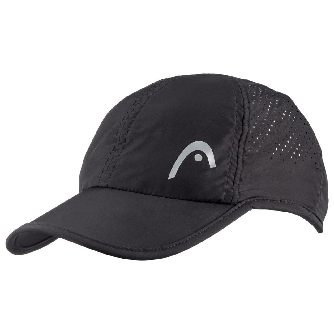 HEAD Unisex Cap Pro Player Cap Einheitsgrösse Schwarz, Einheitsgrösse Schwarz