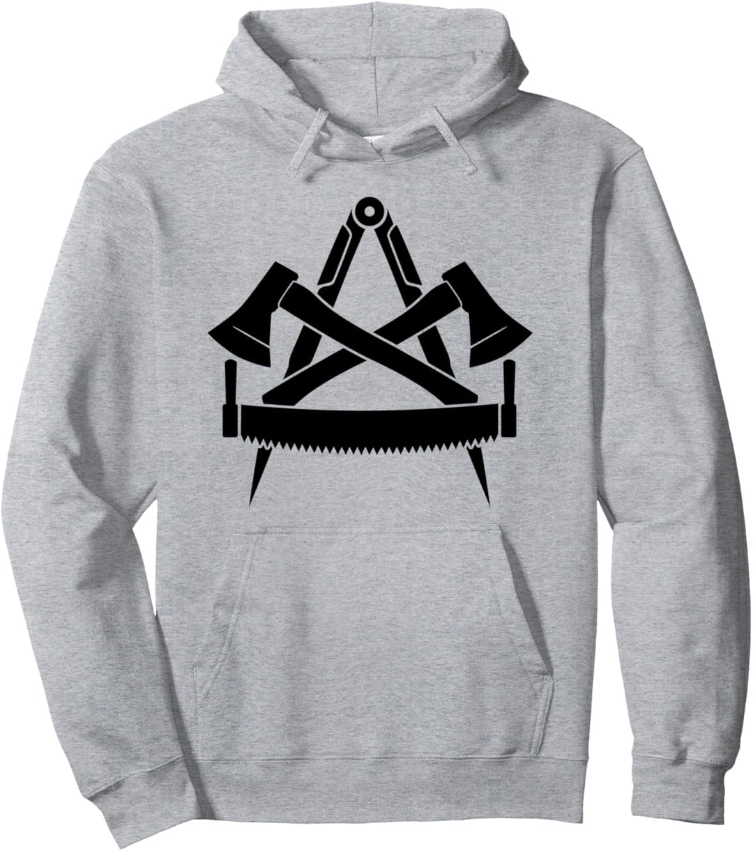 Zimmermann: Zunftzeichen - Zimmerer Pullover Hoodie