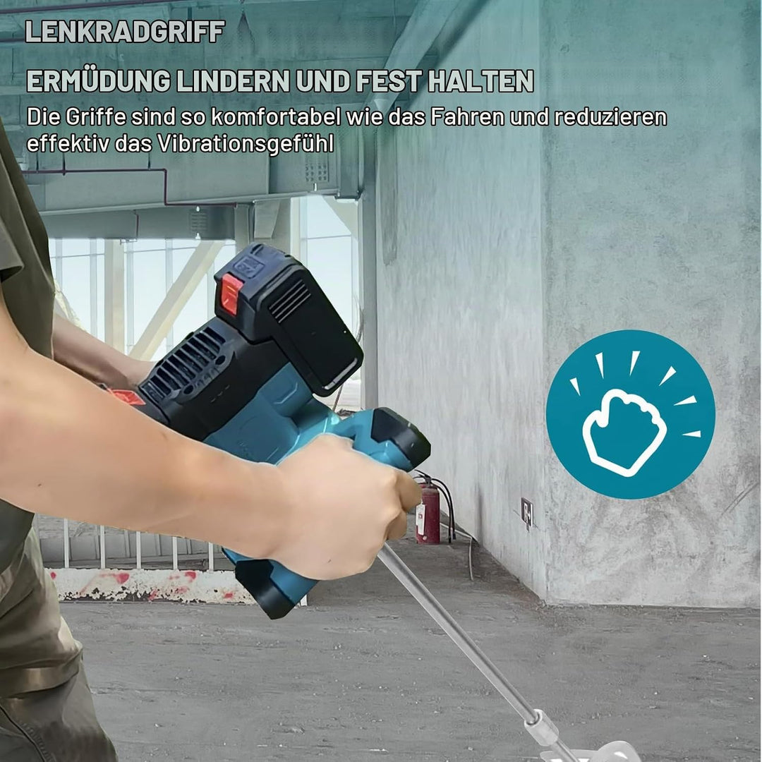 Akku-Farbmörtelrührer Kompatibel mit 18-21V Batterie, Farb-Mörtelrührer, 3100W Rührwerk (Ohne Akku),