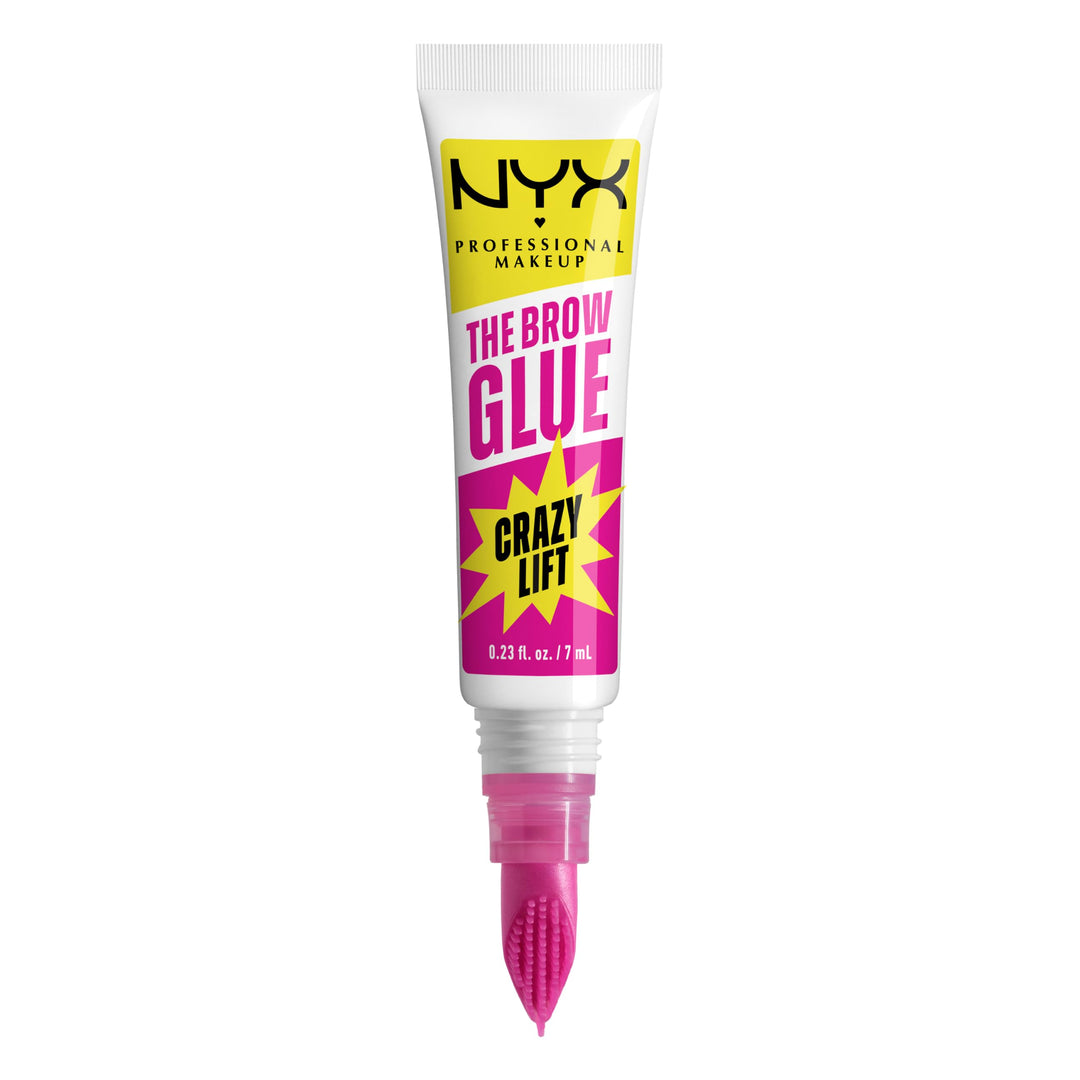 NYX Professional Makeup Brow Glue Crazy Lift, Ultra starkes Augenbrauengel, Für bis zu 24h Halt, 7ml