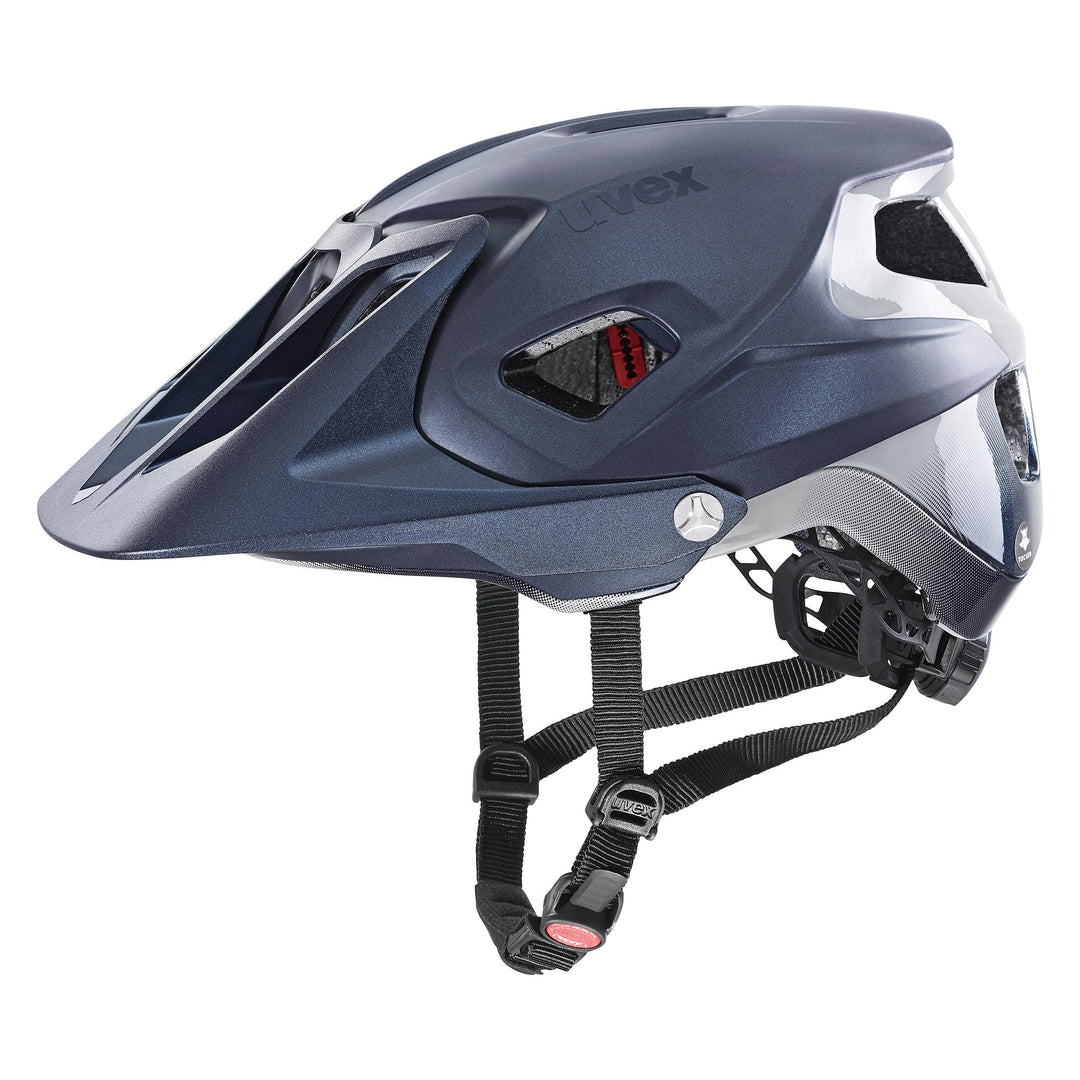 Uvex Quatro Integrale Tocsen All Mountain Enduro MTB Fahrrad Helm matt blau 2023 56-61 cm, 56-61 cm