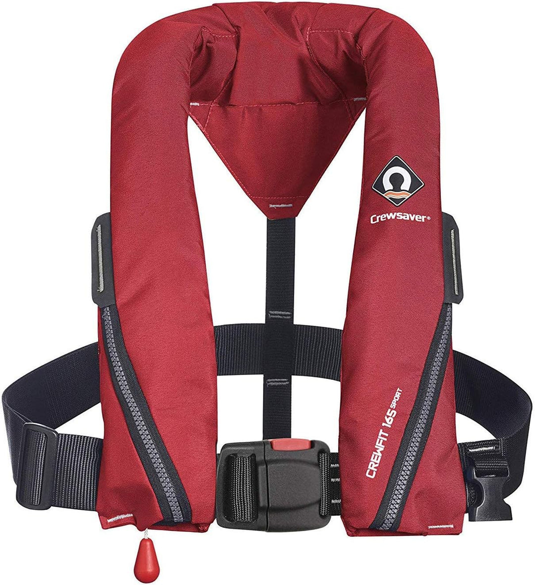 Crewsaver Bootfahren und Segeln - Crewfit 165N Sport Automatic Lifejacket - Rot - Unisex