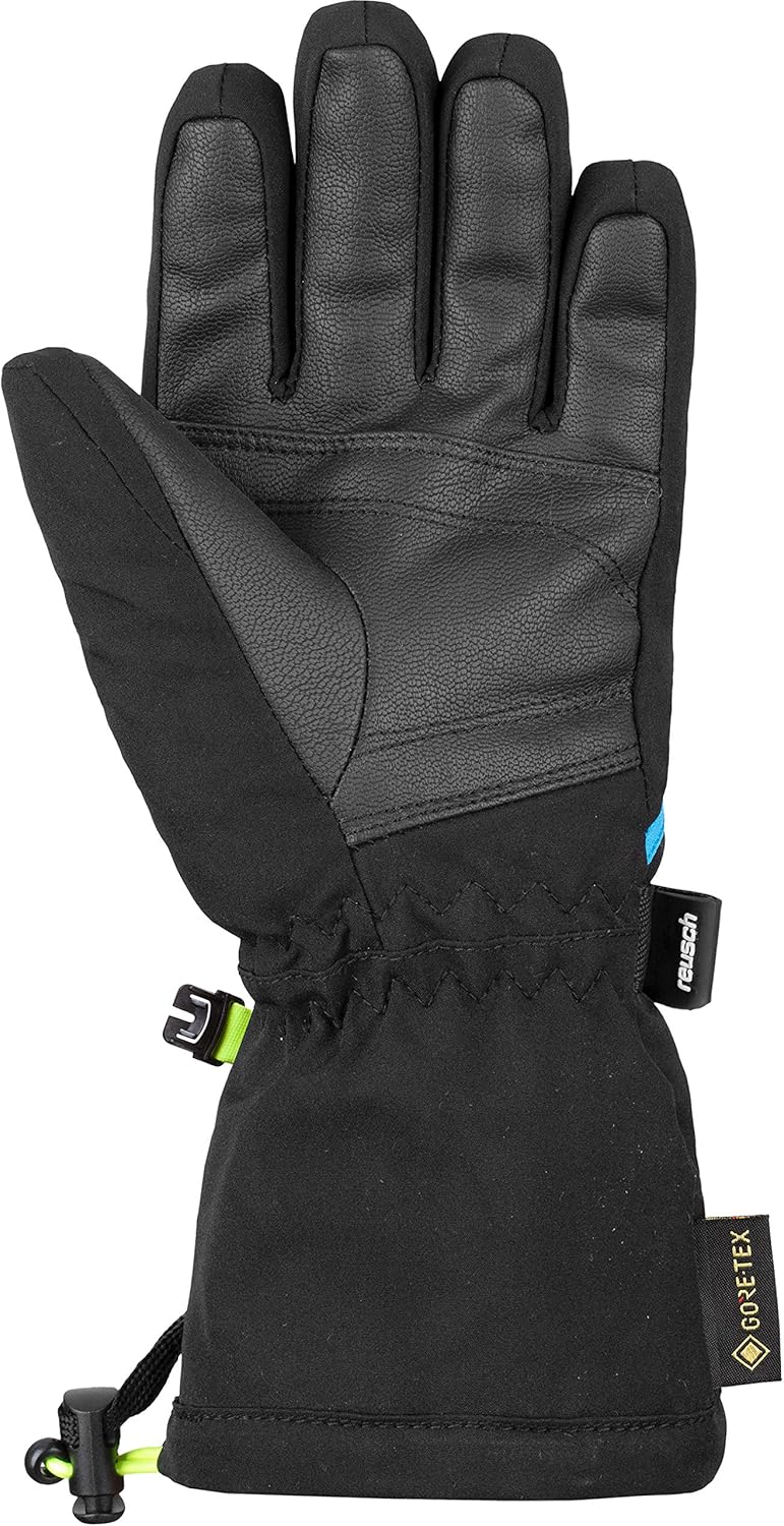 Reusch Kinder Maxim GTX Handschuhe 5.5 Black/Safety Yellow, 5.5 Black/Safety Yellow
