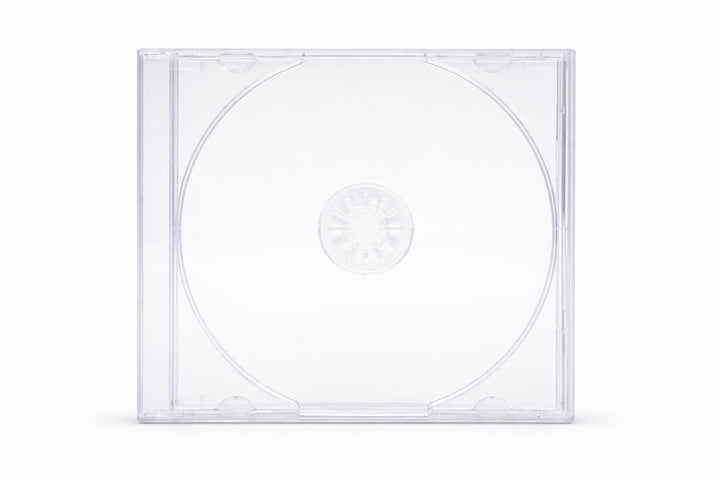 Transparente CD-/DVD-Hüllen (10,4 mm) für jeweils 1 CD/DVD (10er-Packung) von Dragon Trading®