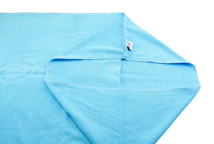 Sensepura Wedeltuch für Sauna | Frottee in türkis 90 x 65 cm für effektvolle Wedeltechniken, Saunazu