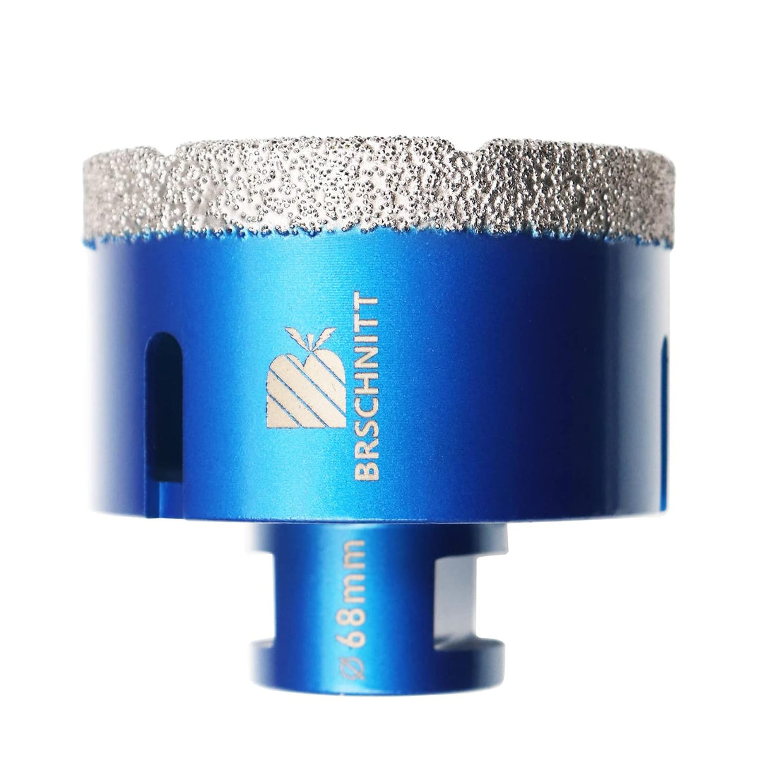 Diamant Fliesenbohrer 68mm - M14 Diamantbohrer Lochsäge für Fliesen Porzellan Keramik Marmor Granit