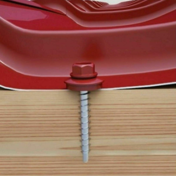 Bohrschrauben 4,8 х 55 mm 200 Stück RAL: 3011 - Braunrot Trapezblechschrauben - 03130155