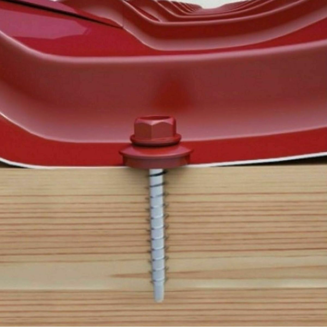 Bohrschrauben 4,8 х 55 mm 200 Stück RAL: 8004 - Kupferbraun Trapezblechschrauben - 03130255