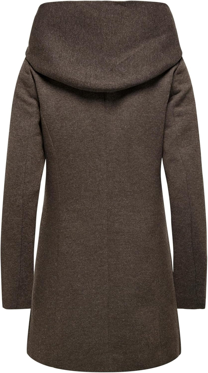 ONLY female Mantel Klassischer Mantel XS Hot Fudge Melange, XS Hot Fudge Melange