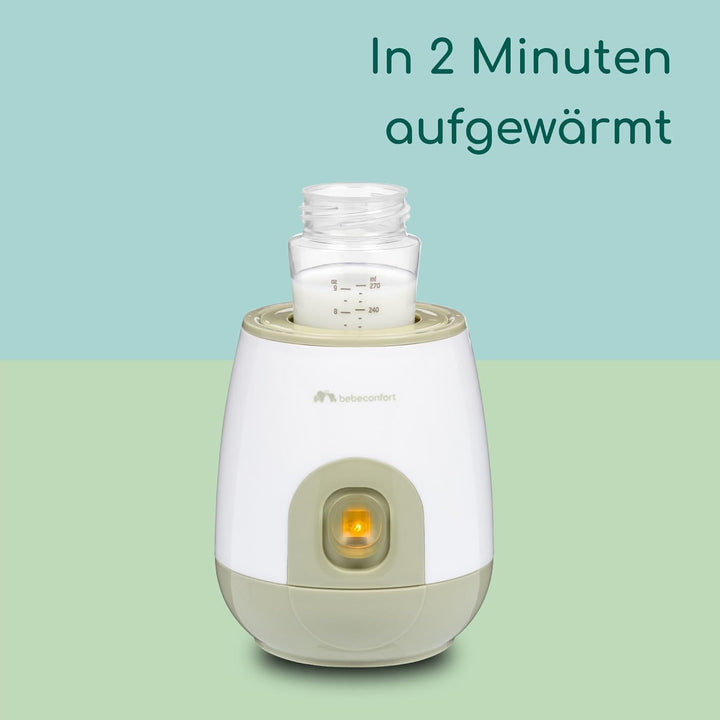 Bebeconfort Express Elektrischer Flaschenwärmer, Flaschenwärmer für Baby, Schnelles Aufheizen, Einfa