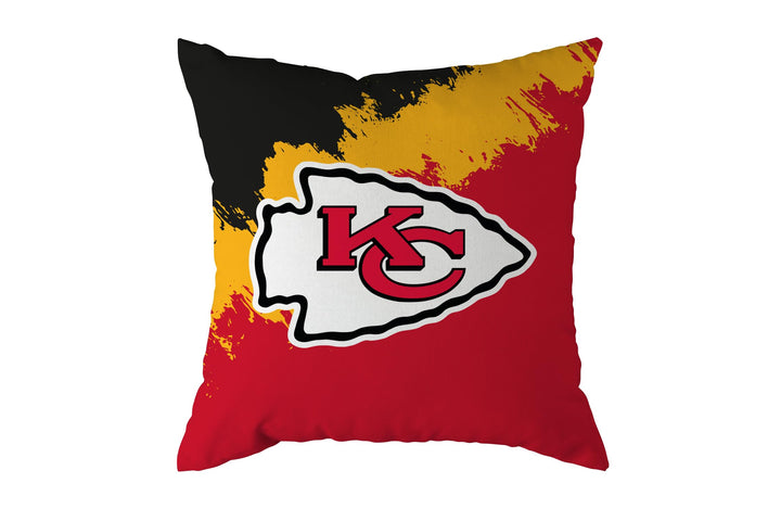 NFL Kissen Kansas City Chiefs Football Cushion Brush Pillow Sofakissen 50x50cm