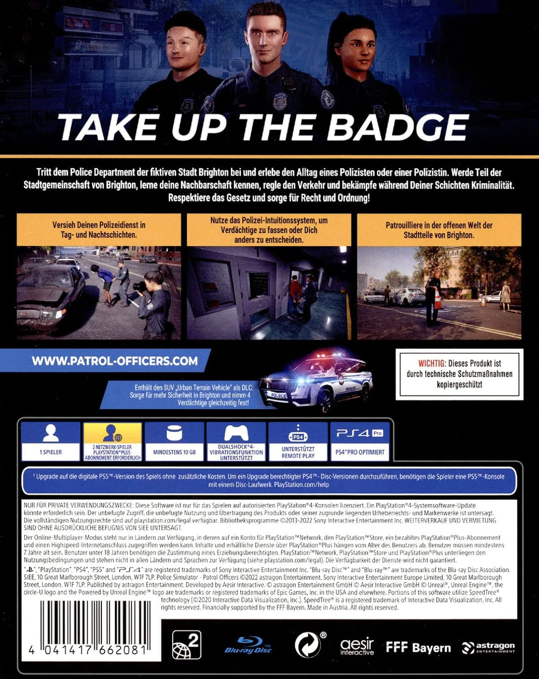 Police Simulator: Patrol Officers - PlayStation 4 PlayStation 4 Standard-Edition, PlayStation 4 Stan