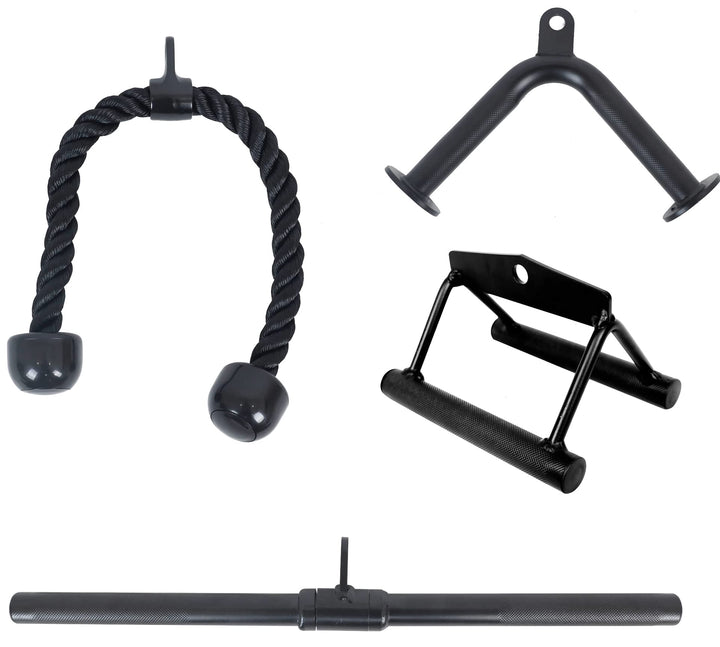 BalanceFrom Trizeps Press Down Kabelbefestigung LAT Pulldown Aufsatz Gewicht Maschine Zubehör V Grif
