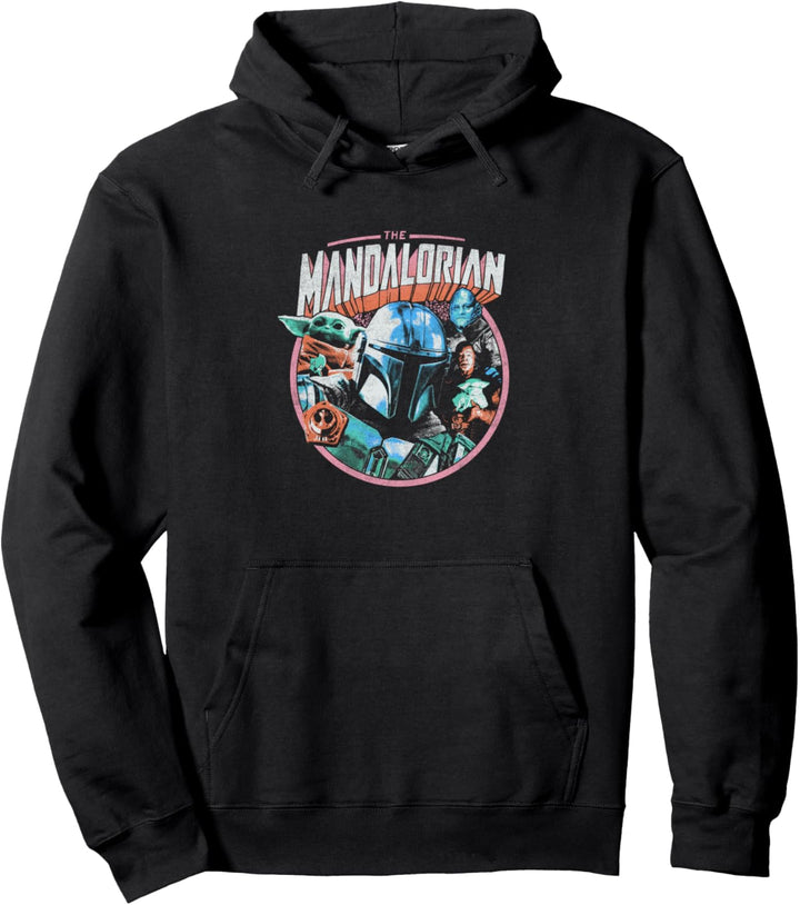 Star Wars: The Mandalorian Group Shot Pop Pullover Hoodie