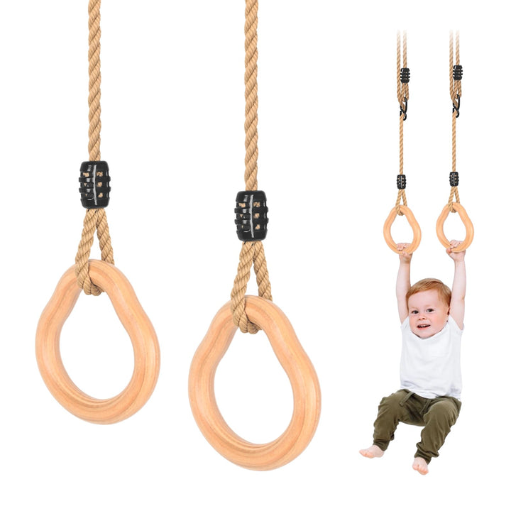 Trapez Schaukel, Trapez Schaukel Outdoor mit Ringe Multifunktions Schaukel Trapez Kinder mit Verstel